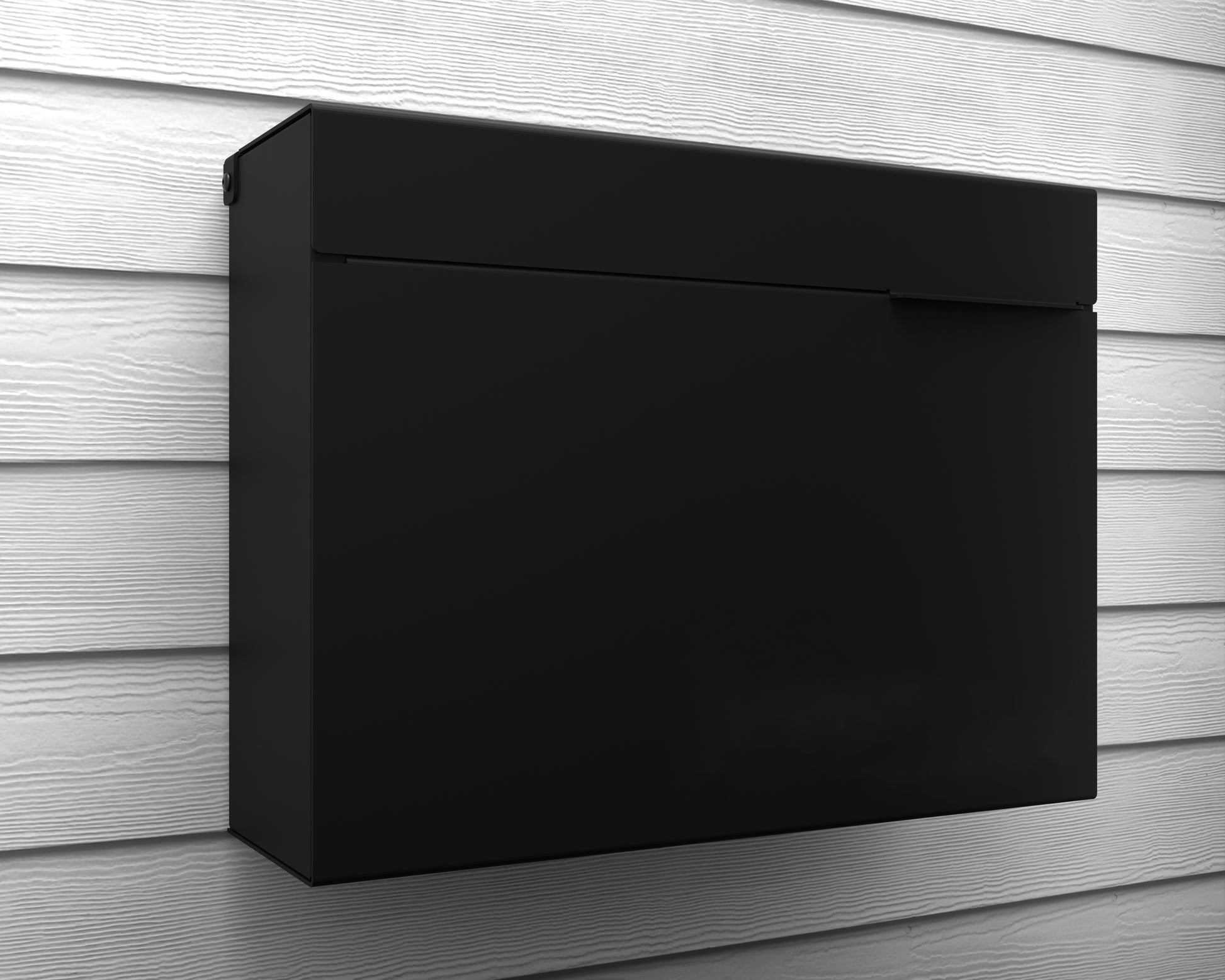 Black Mailbox Black Text