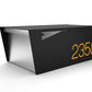 Black Mailbox Orange Text
